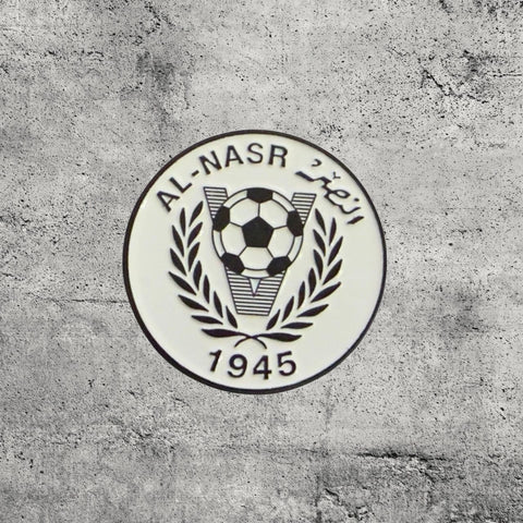 Metal Enamel Brooches 3m Sticker Fashion Jewelry Design Al-Nasr Football Club