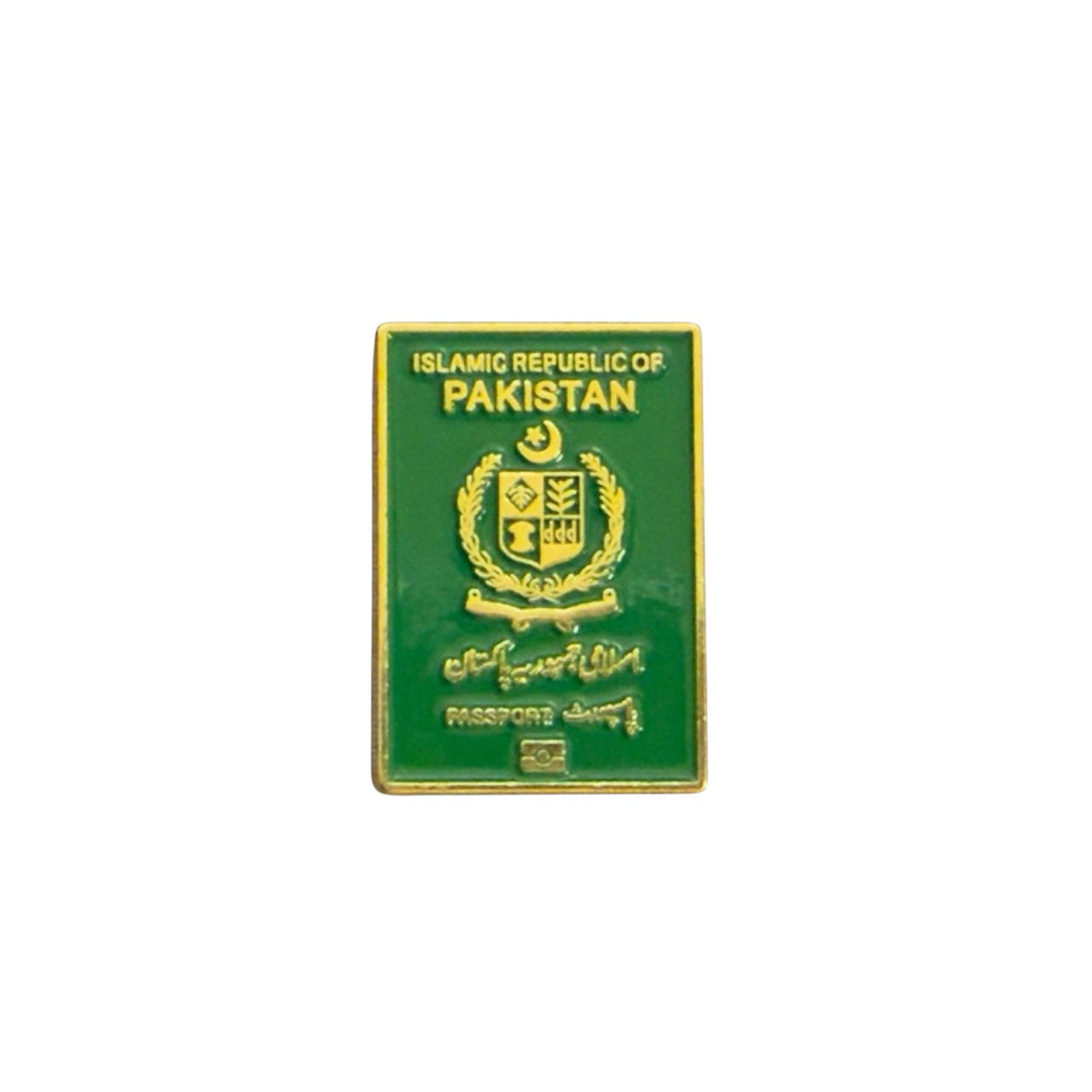 Metal Enamel Brooches 3m Sticker Fashion Jewelry Design Pakistan passport