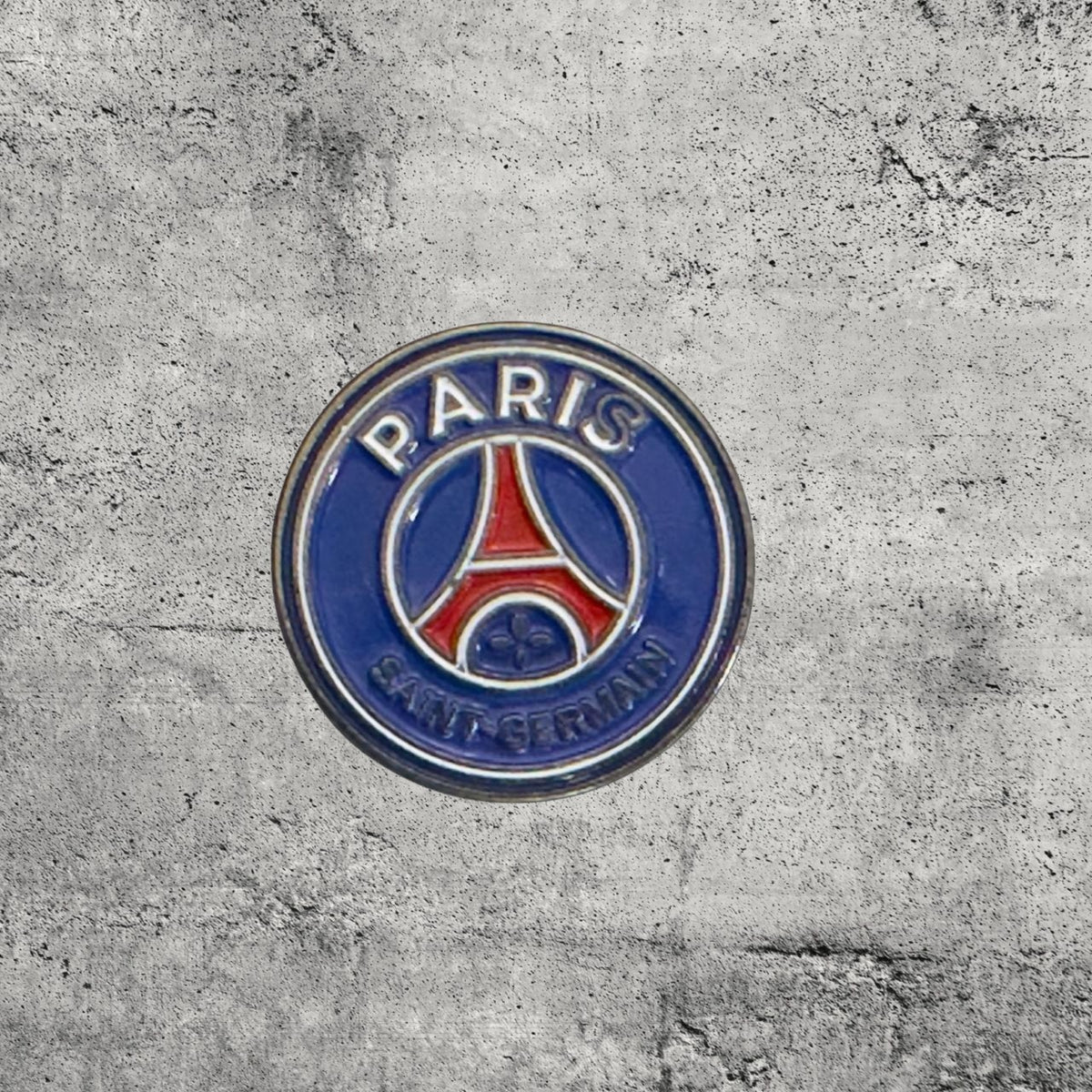 Metal Enamel Brooches 3m Sticker Fashion Jewelry Design Paris Saint-Germain