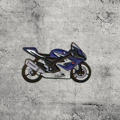 Metal Enamel Brooches 3m Sticker Fashion Jewelry Design Sports Bike Racing