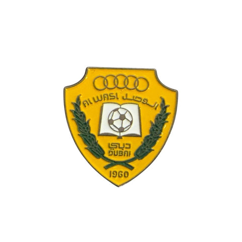Metal Enamel Brooches 3m Sticker Fashion Jewelry Design Al Wasl Club Dubai