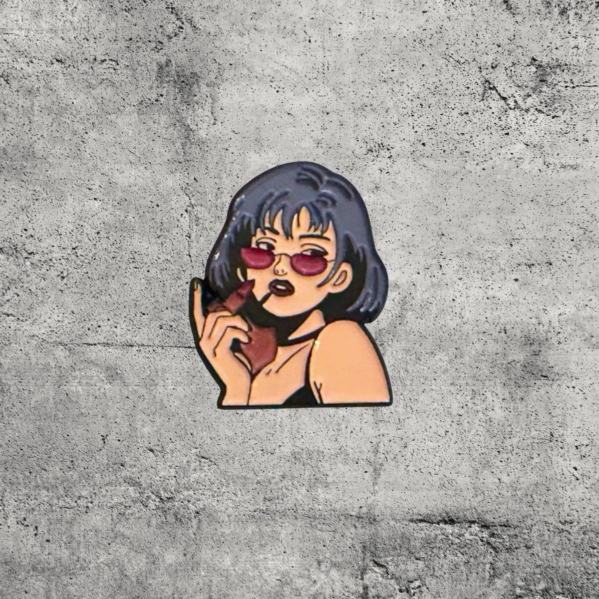Metal Enamel Brooches 3m Sticker Fashion Jewelry Design Aesthetic Girl