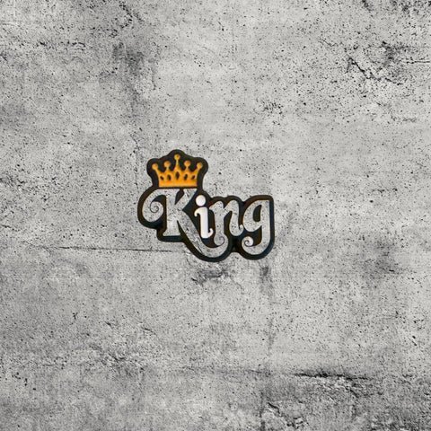 Metal Enamel Brooches 3m Sticker Fashion Jewelry Design King Crown