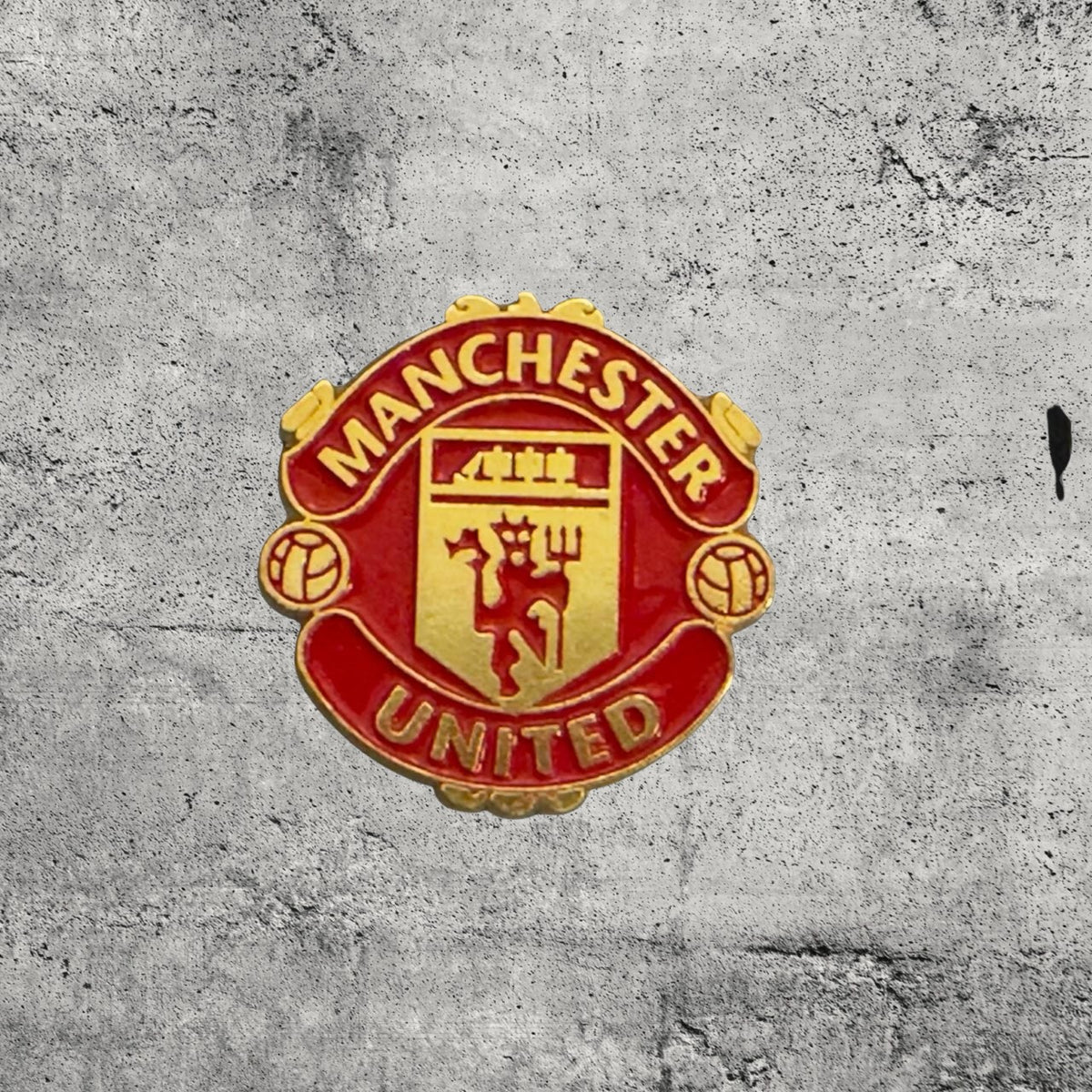 Metal Enamel Brooches 3m Sticker Fashion Jewelry Design Manchester United