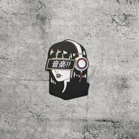 Metal Enamel Brooches 3m Sticker Fashion Jewelry Design Helmet (Racing/Astronaut Style)