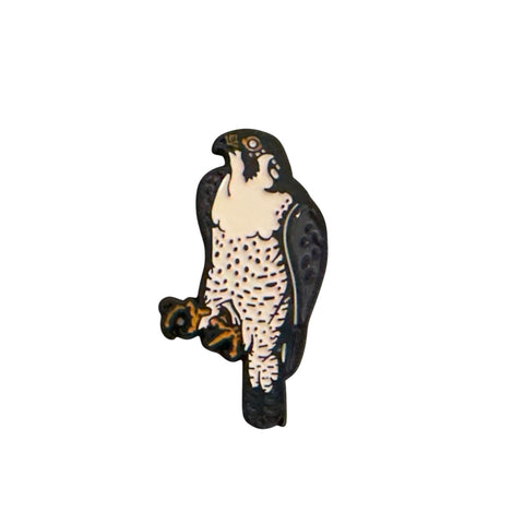 Metal Enamel Brooches 3m Sticker Fashion Jewelry Design Falcon Bird