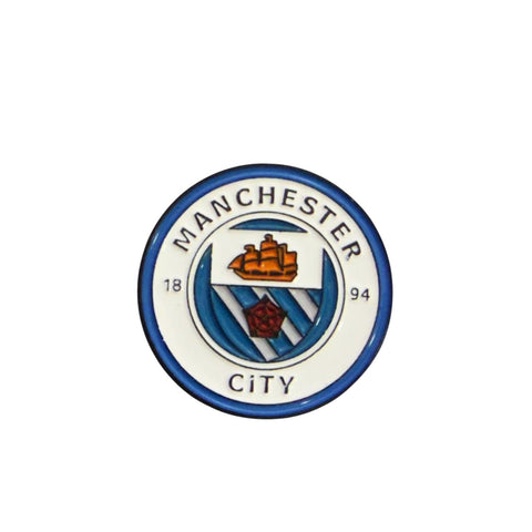 Metal Enamel Brooches 3m Sticker Fashion Jewelry Design Manchester City Logo