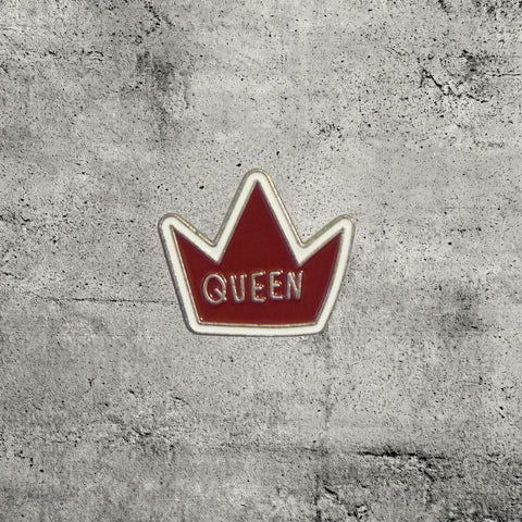 Metal Enamel Brooches 3m Sticker Fashion Jewelry Design Queen Crown