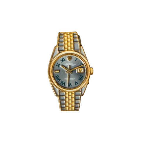 Metal Enamel Brooches 3m Sticker Grey watch