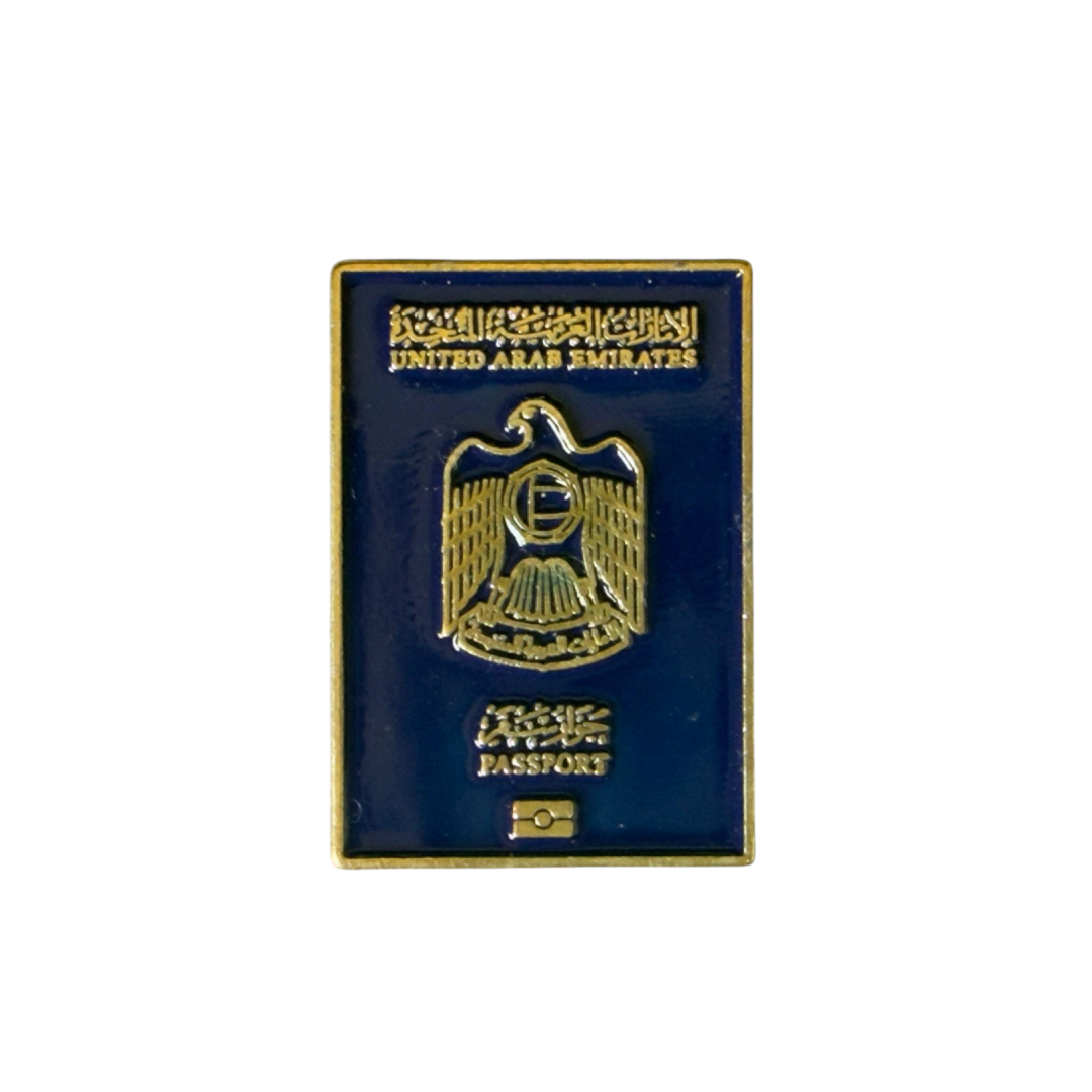 Metal Enamel Brooches 3m Sticker Passport 2