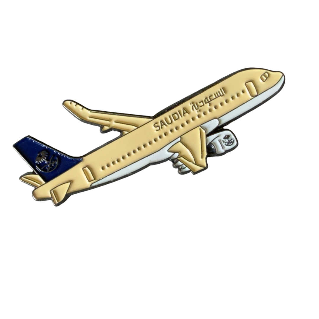Metal Enamel Brooches 3m Sticker Aeroplane
