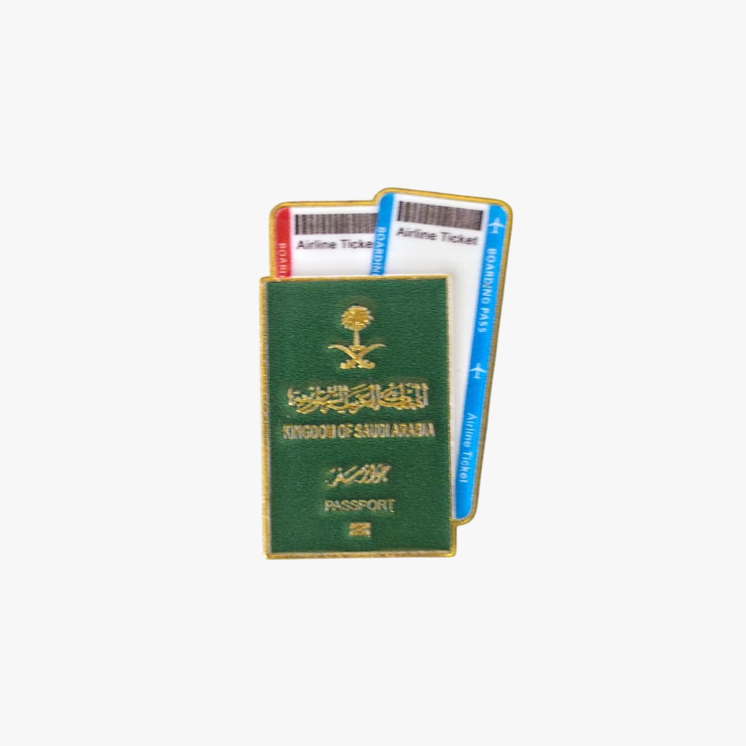 Metal Enamel Brooches 3m Sticker Passports