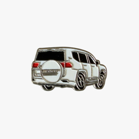 Metal Enamel Brooches 3m Sticker white land cruiser