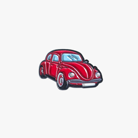 Metal Enamel Brooches 3m Sticker red car
