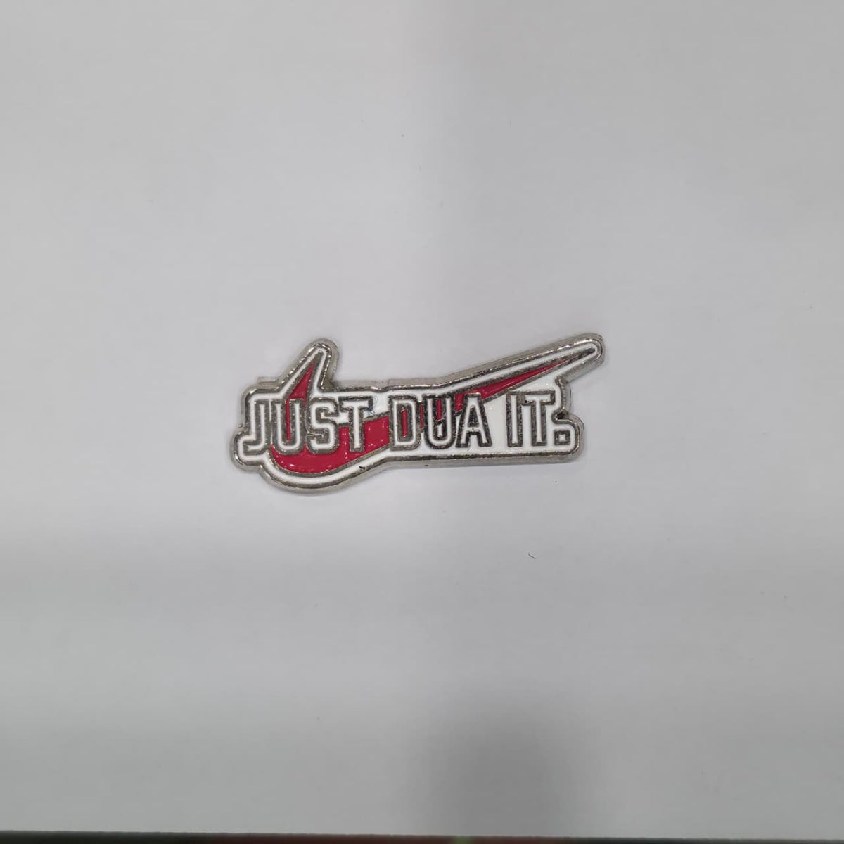 Metal Enamel Brooches 3m Sticker Just Dua It