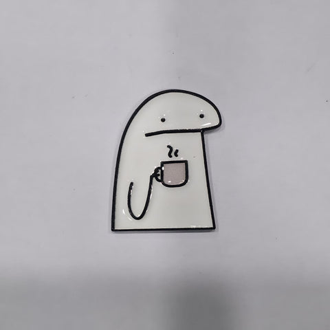 Metal Enamel Brooches 3m Sticker Flork Drinkin