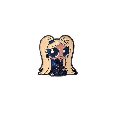 Metal Enamel Brooches 3m Sticker Baddie Powerpuff Girl