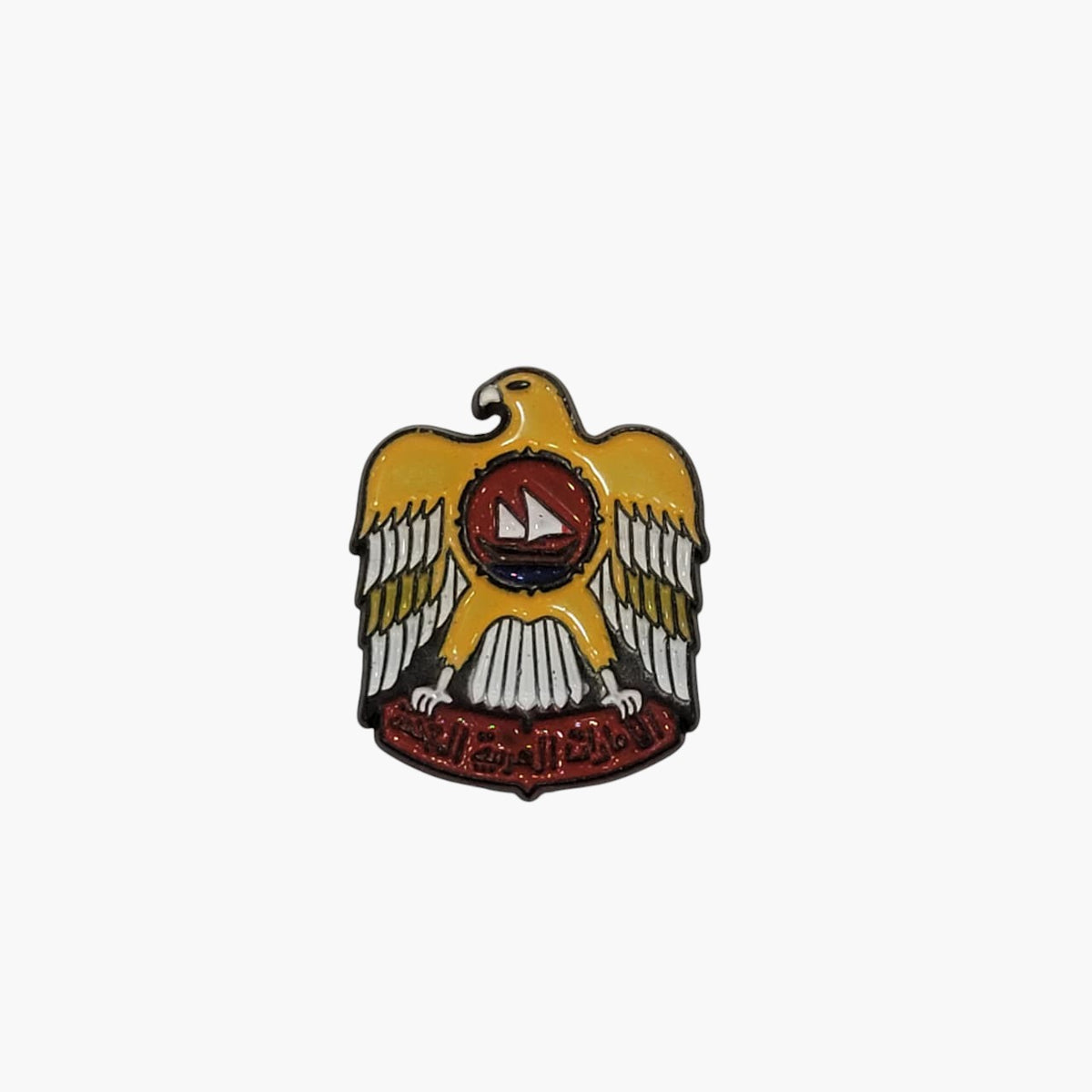 Metal Enamel Brooches 3m Sticker UAE Eagle