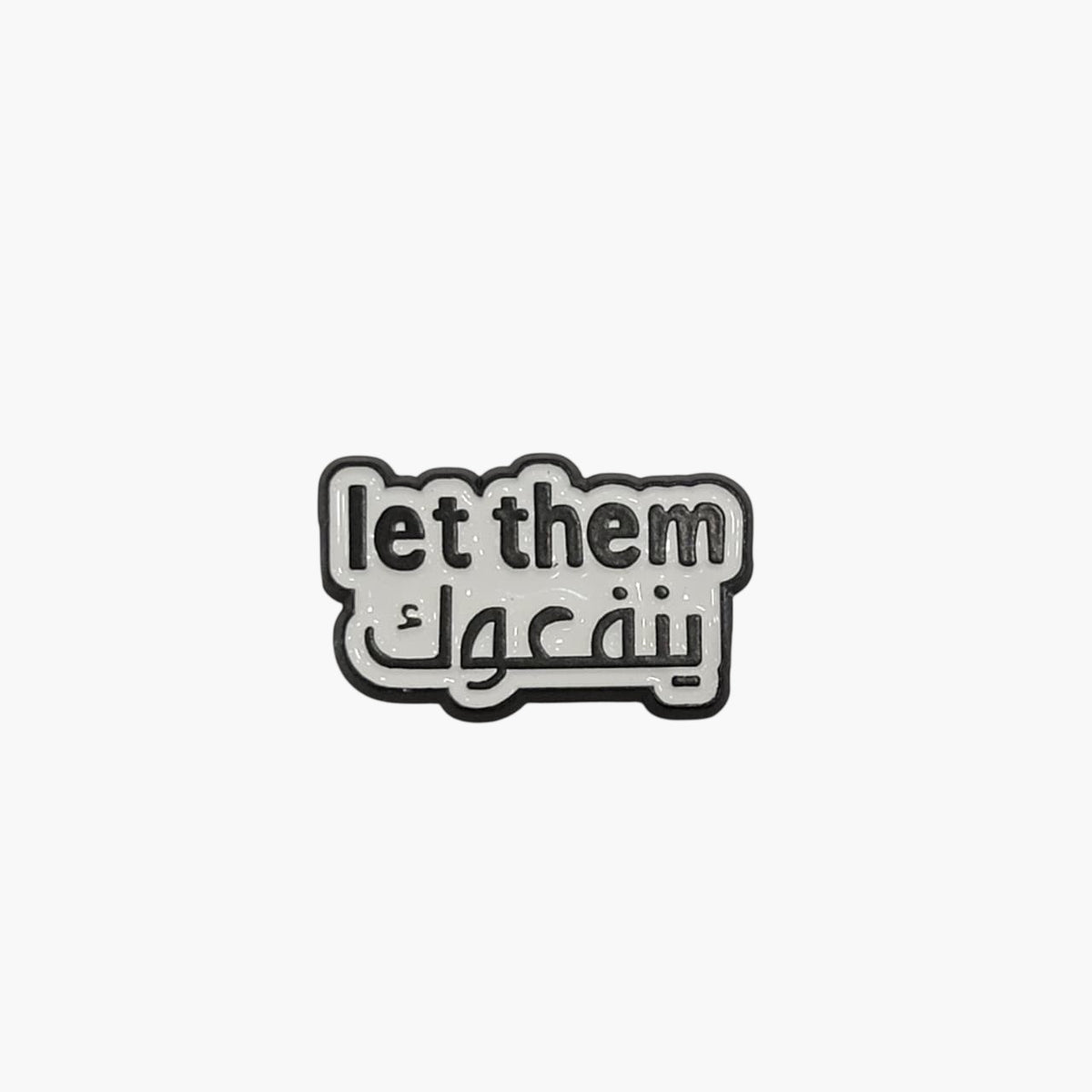 Metal Enamel Brooches 3m Sticker Let them bewakuf