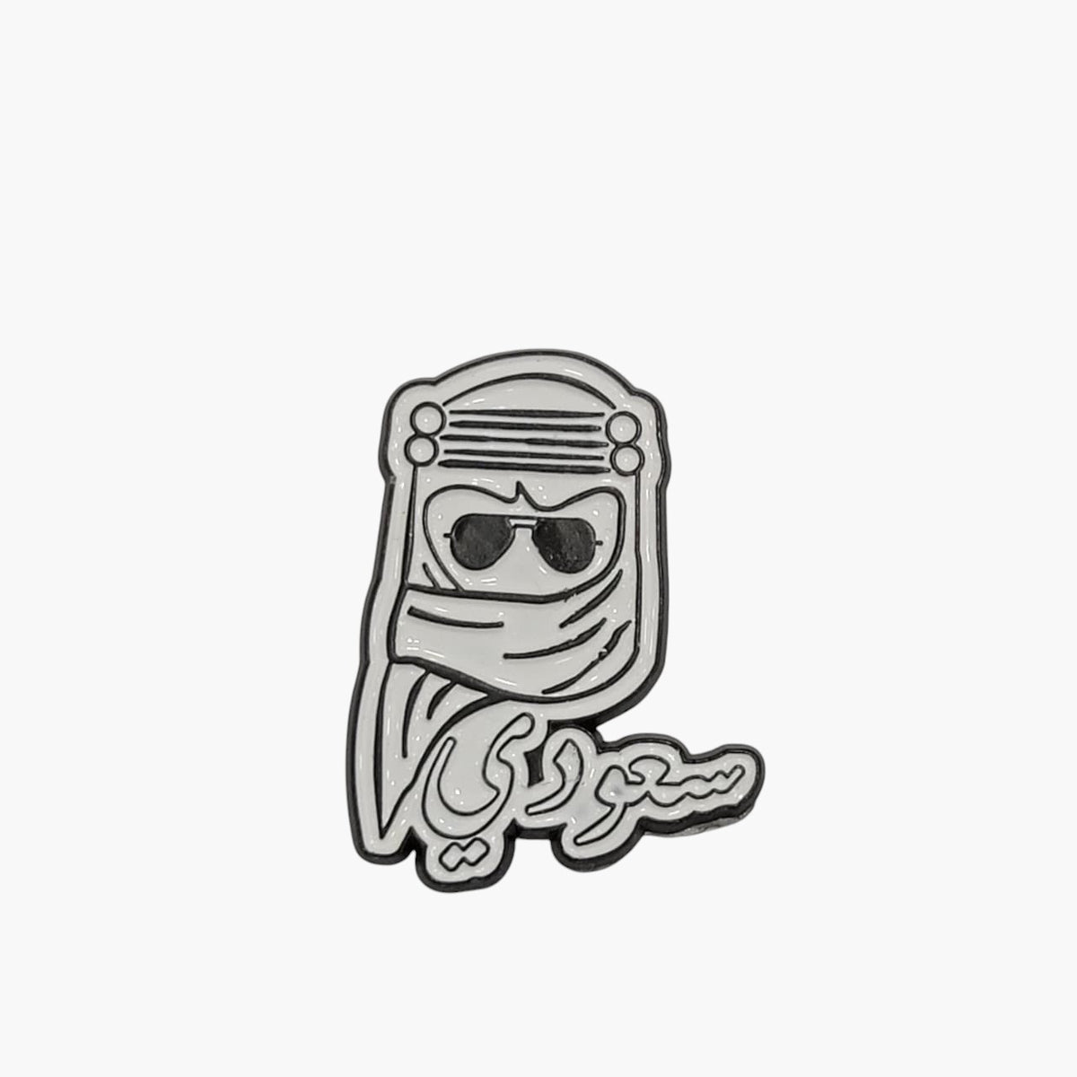 Metal Enamel Brooches 3m Sticker Saudi