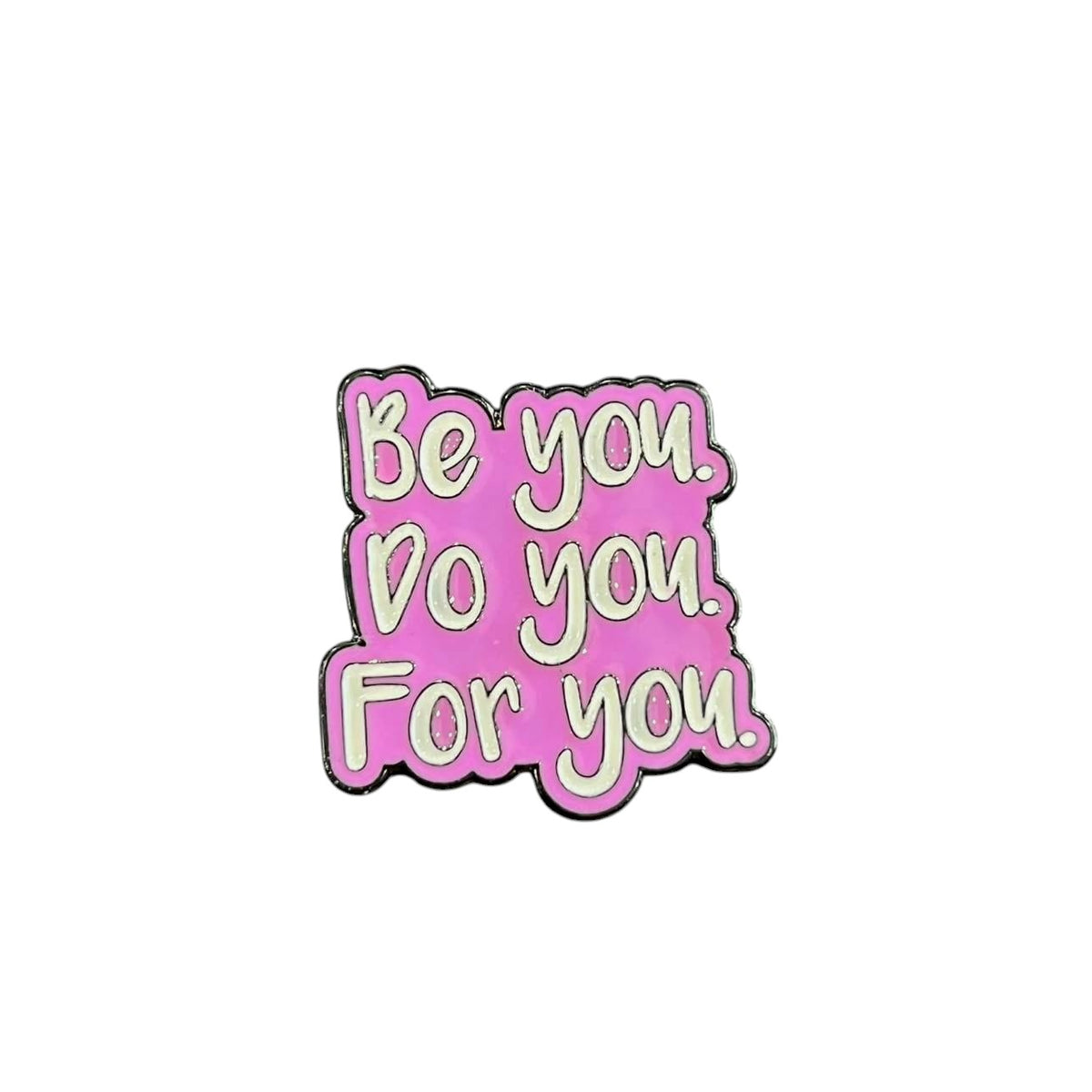 Metal Enamel Brooches 3m Sticker Be you