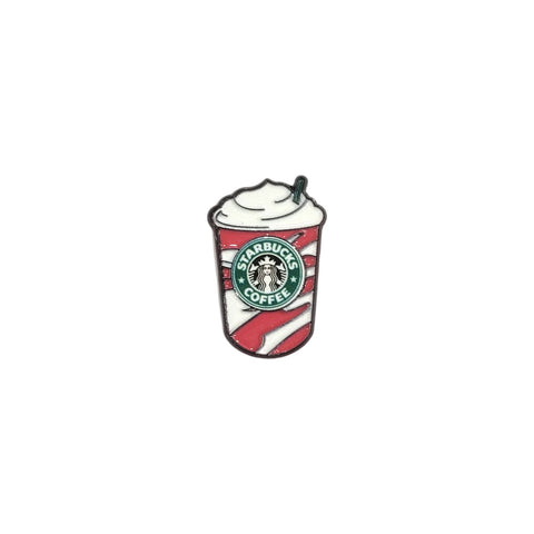 Metal Enamel Brooches 3m Sticker Starbucks Coffee