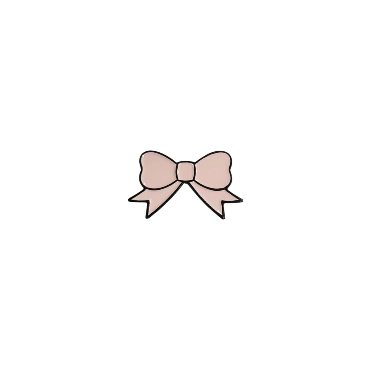 Metal Enamel Brooches 3m Sticker Pink BOW