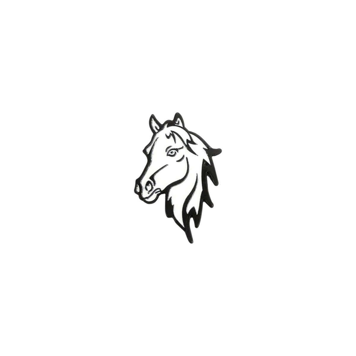 Metal Enamel Brooches 3m Sticker Horse