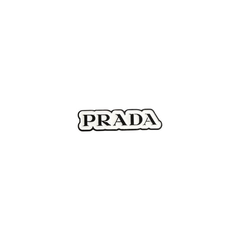 Metal Enamel Brooches 3m Sticker Prada Logo