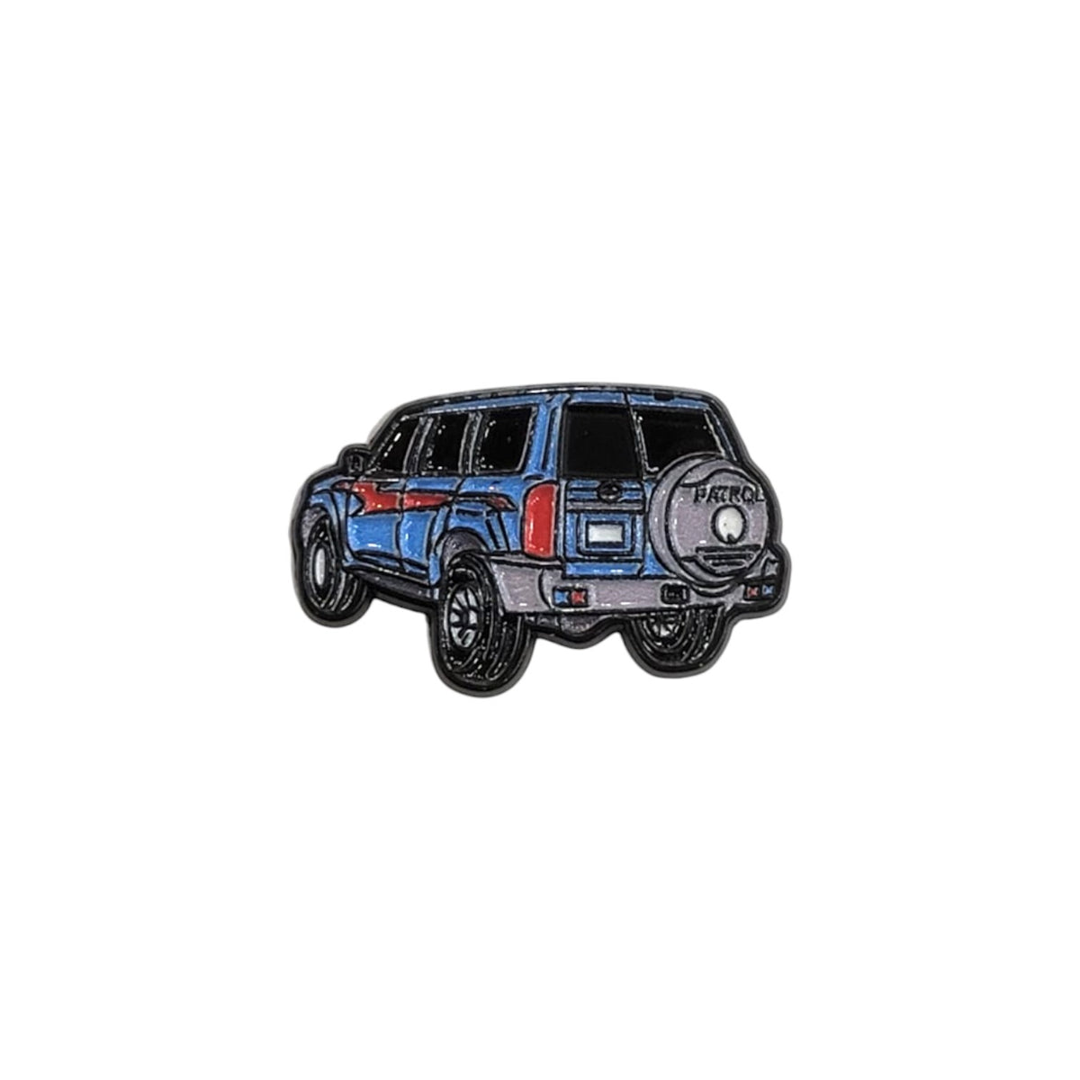 Metal Enamel Brooches 3m Sticker Nissan Patrol Blue
