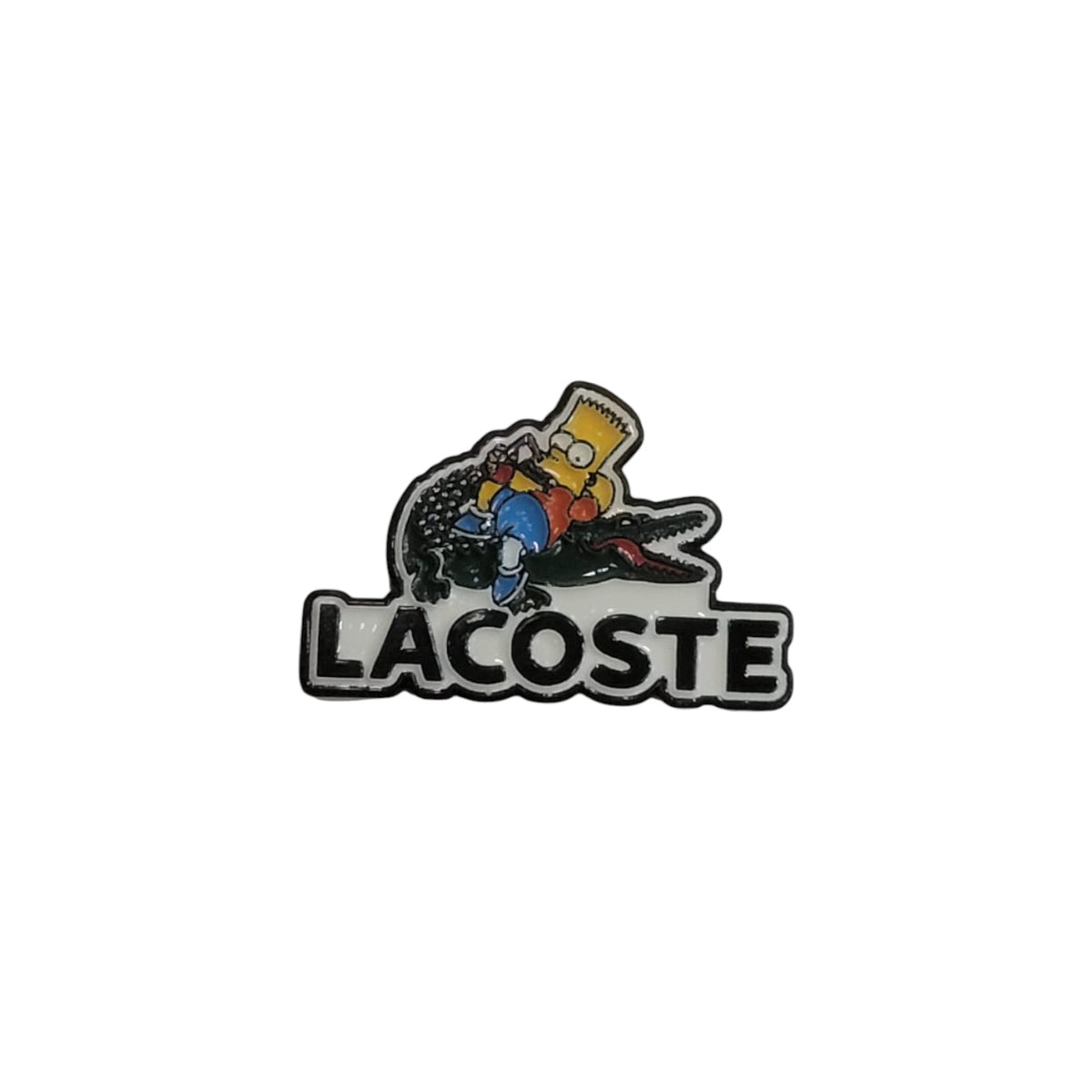 Metal Enamel Brooches 3m Sticker Lacoste