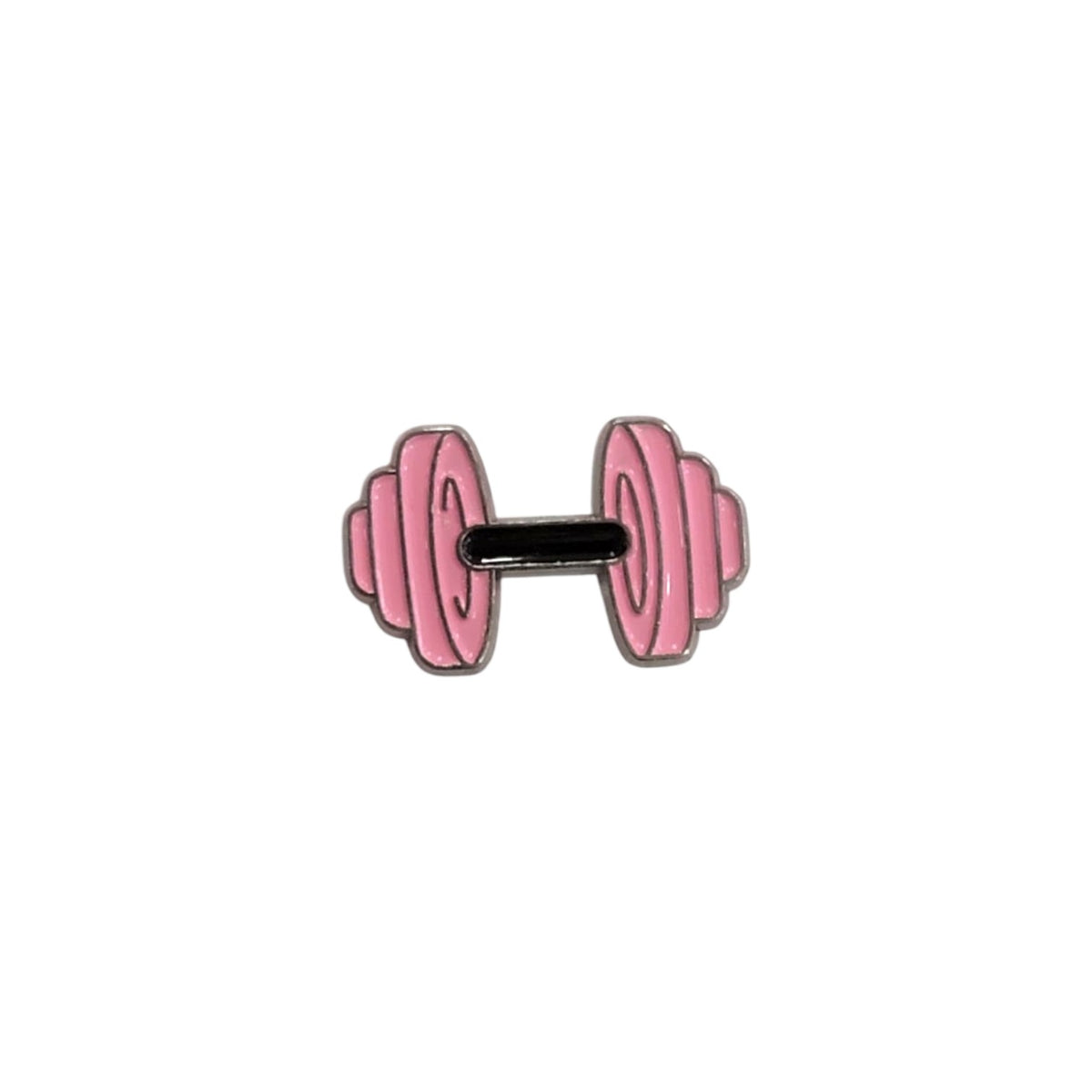 Metal Enamel Brooches 3m Sticker Pink Dumbel