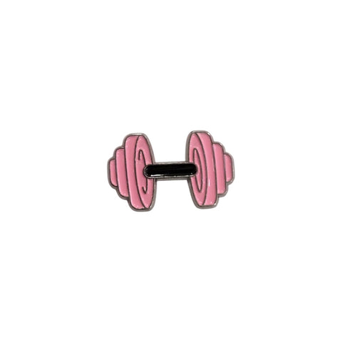 Metal Enamel Brooches 3m Sticker Pink Dumbel