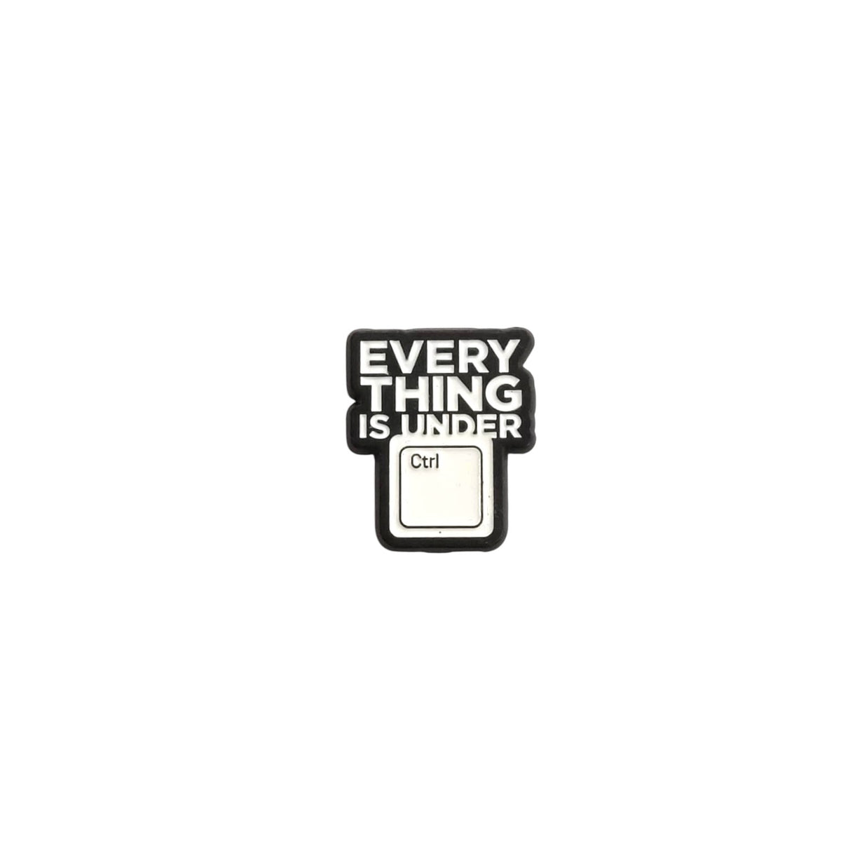 Metal Enamel Brooches 3m Sticker everthing is under control