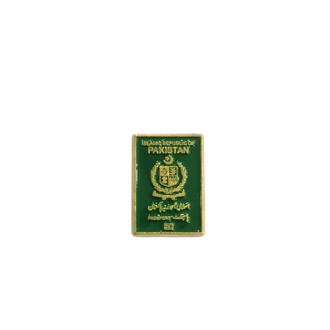 Metal Enamel Brooches 3m Sticker Pakistan Passport