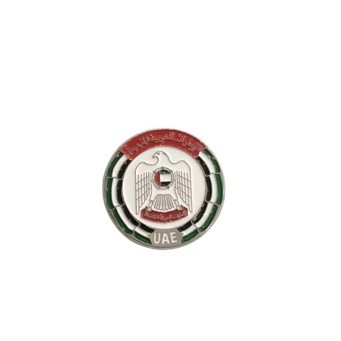 Metal Enamel Brooches 3m Sticker UAE logo