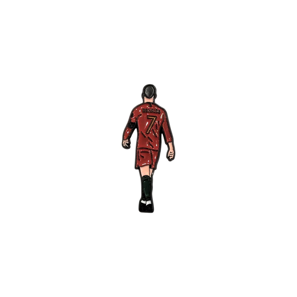 Metal Enamel Brooches 3m Sticker Ronaldo