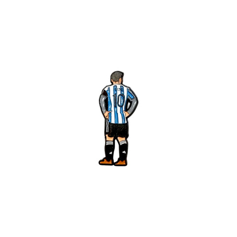 Metal Enamel Brooches 3m Sticker Messi Football