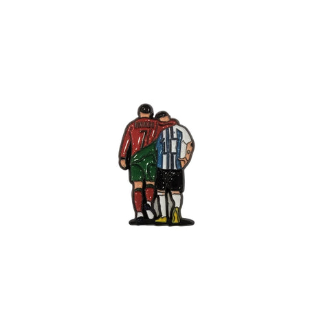 Metal Enamel Brooches 3m Sticker Ronaldo Messi Football