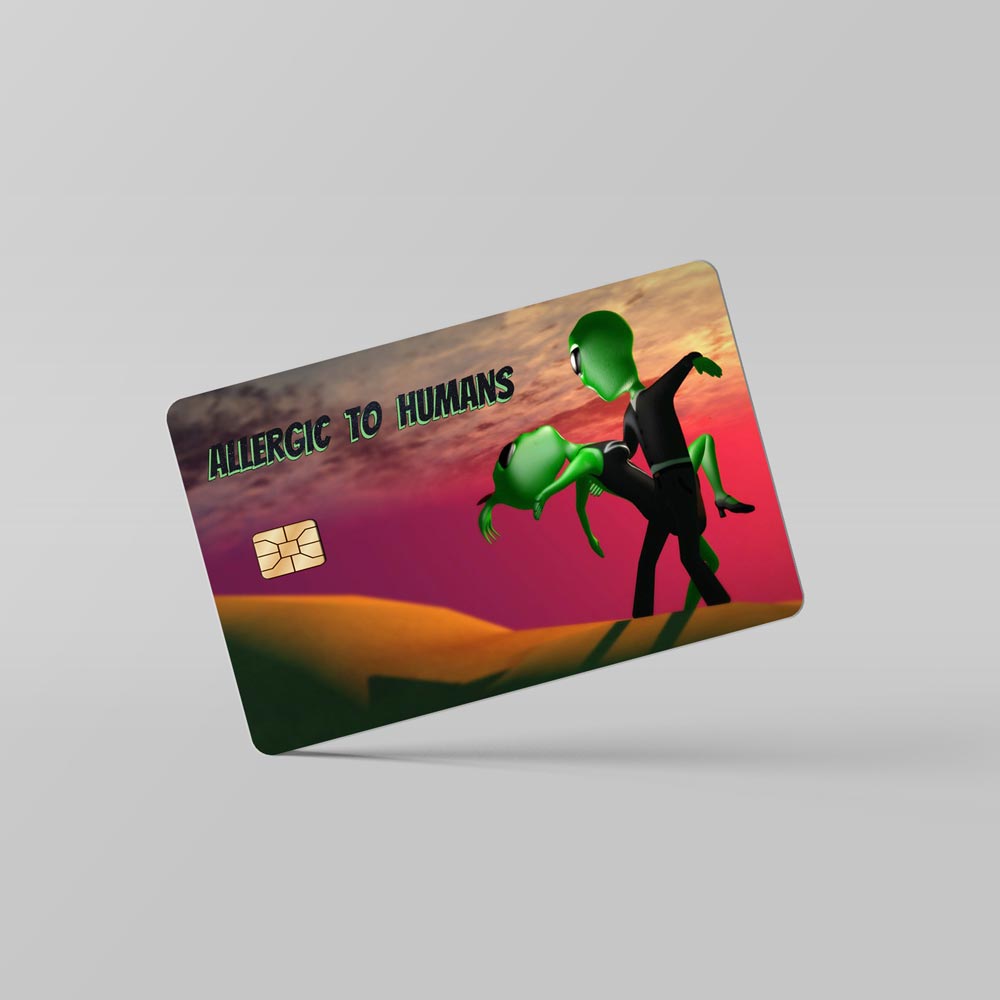 Alien - Debit & Credit Card Skin