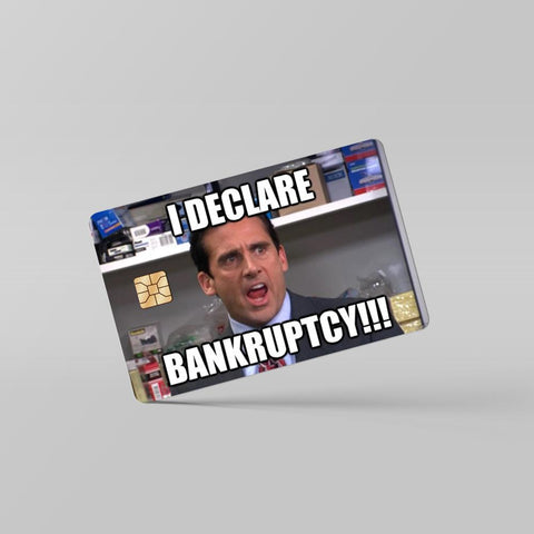 Bankruptcy - Debit & Credit Card Skin