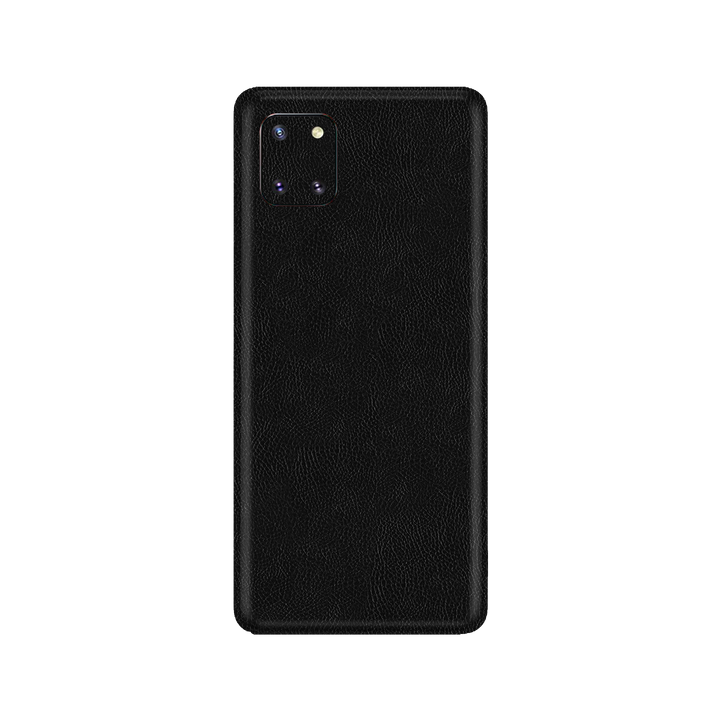 Cowhide Black Skin for Samsung Note 10 Lite