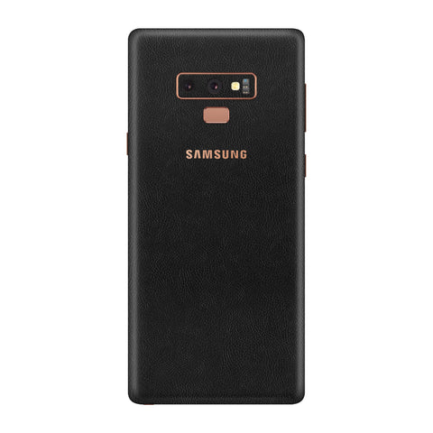Cowhide Black Skin for Samsung Note 9