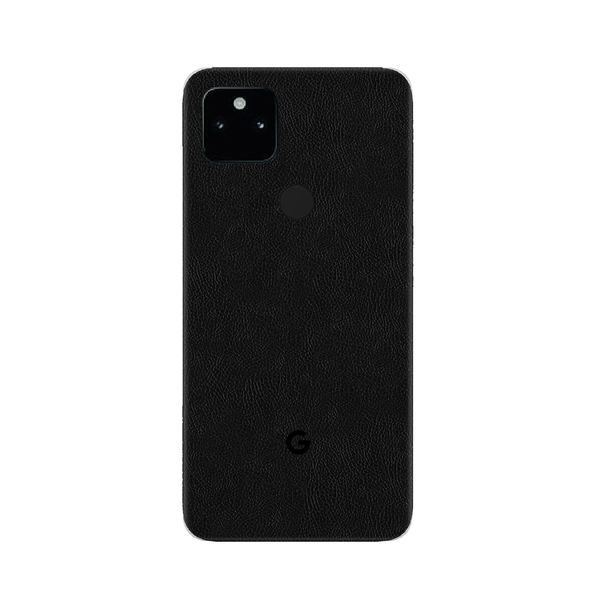 Cowhide Black Skin for Google Pixel 5A