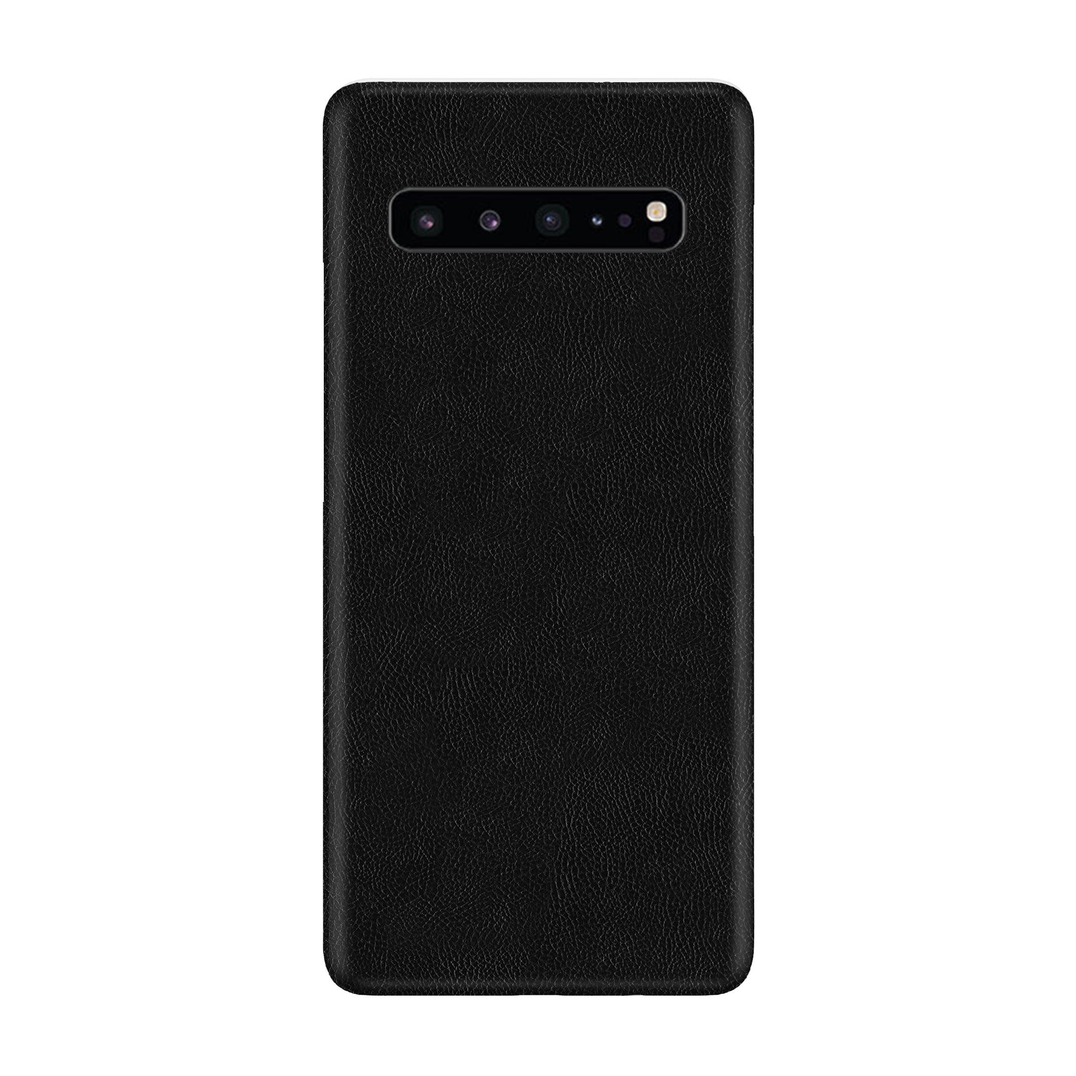 Cowhide Black Skin for Samsung S10 5G