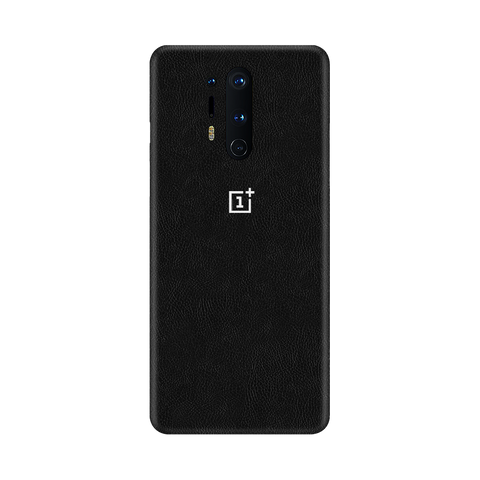 Cowhide Black Skin for OnePlus 8 Pro