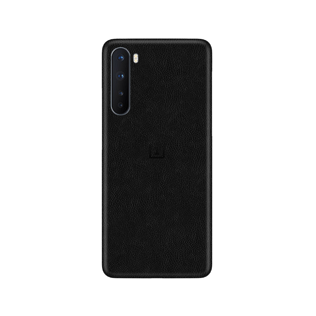 Cowhide Black Skin for OnePlus Nord 5G