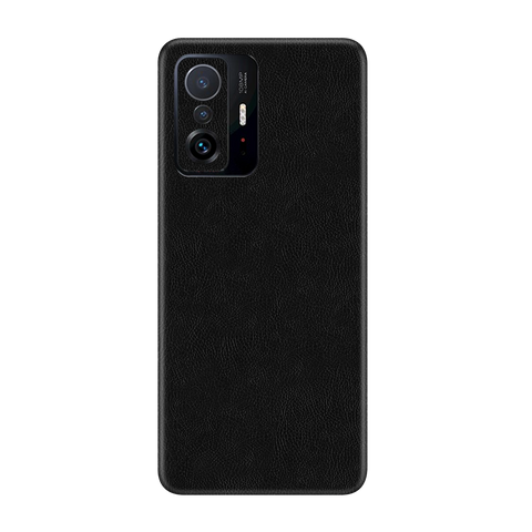 Cowhide Black Skin for MI 11T Pro