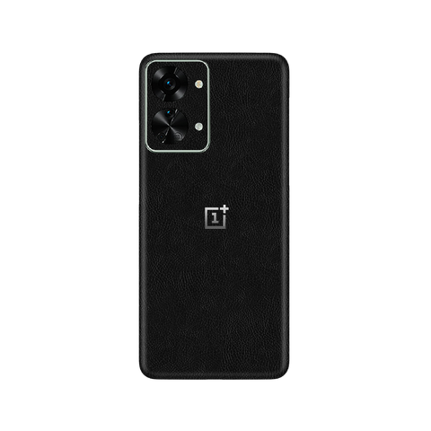 Cowhide Black Skin for OnePlus Nord 2T 5G