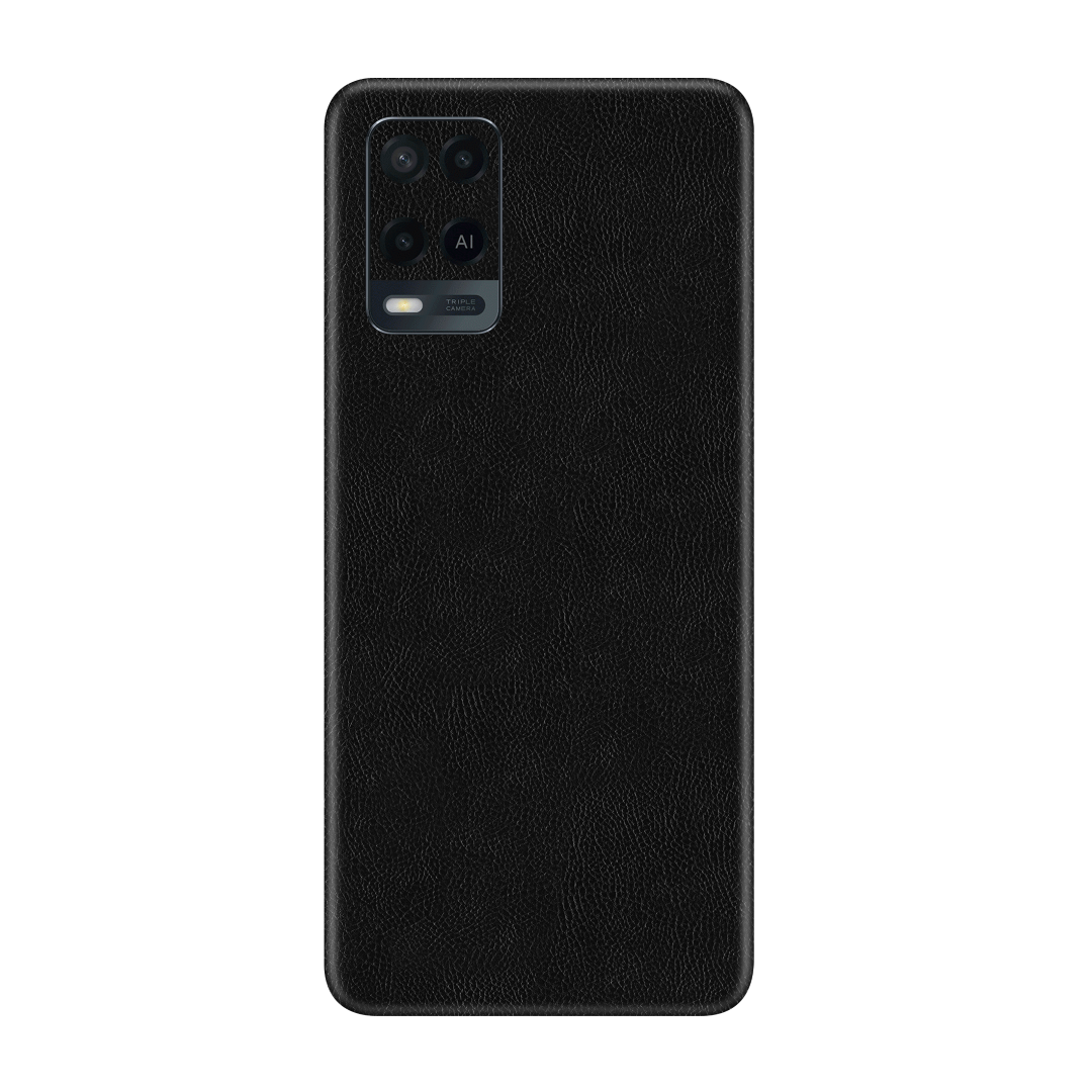 Cowhide Black Skin for Oppo A54